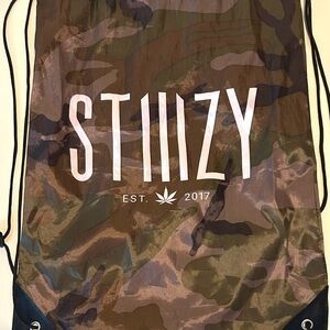 Stiiizy Camouflage Drawstring Bag